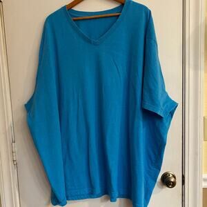 No tags Plus Size Blue Tee Sx 7XL